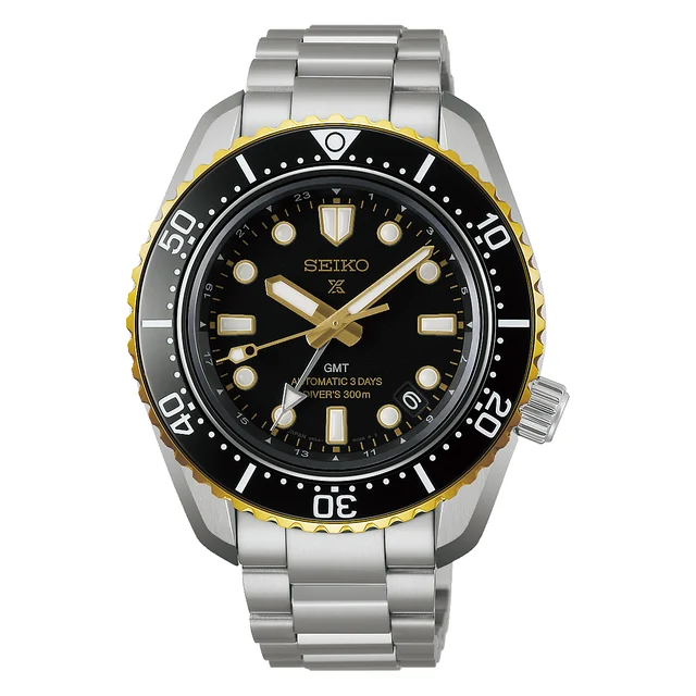 Seiko Heritage Diver's GMT Watch Limited Edition SPB534J1 kol saati