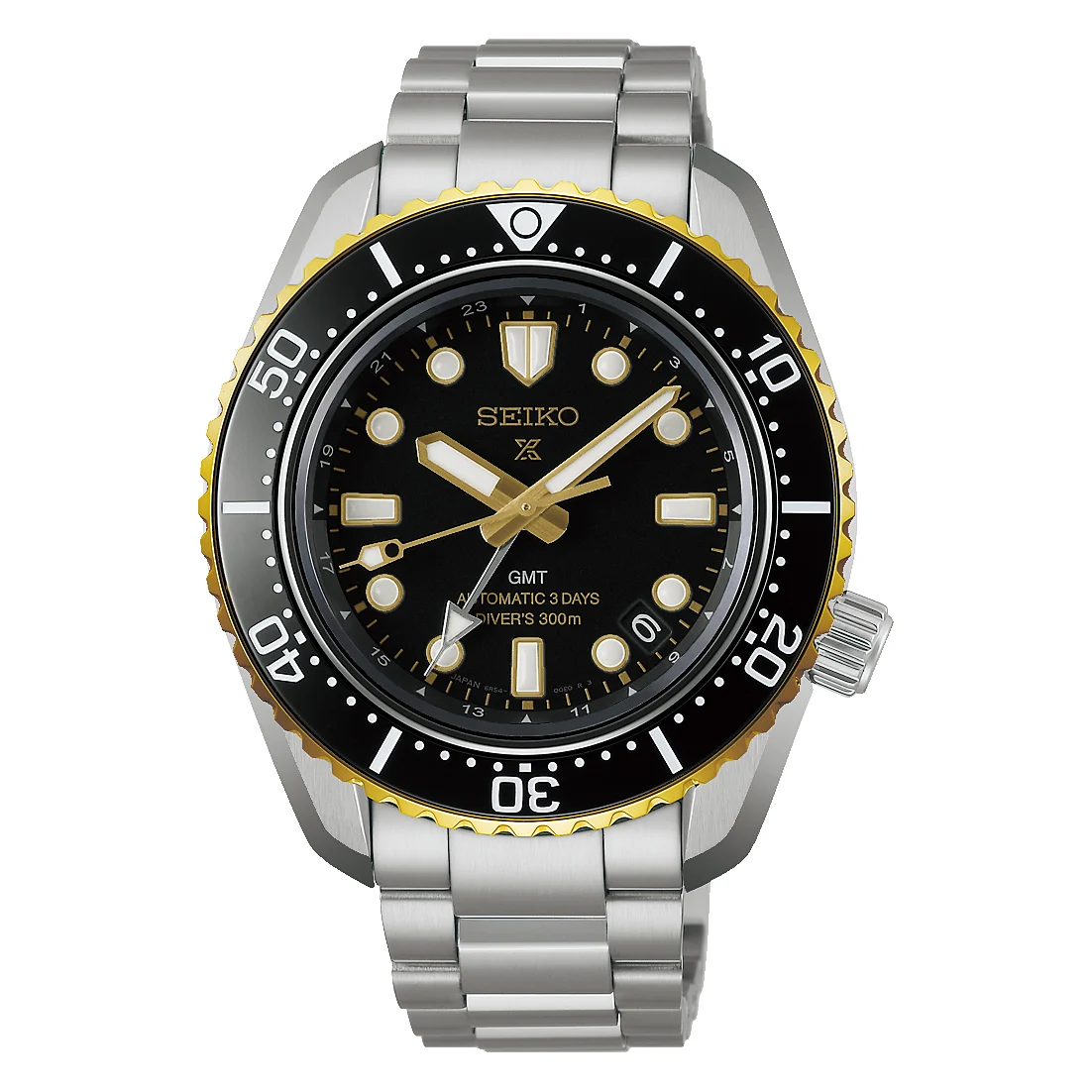 Seiko Heritage Diver's GMT Watch Limited Edition SPB534J1 42 mm kol saati