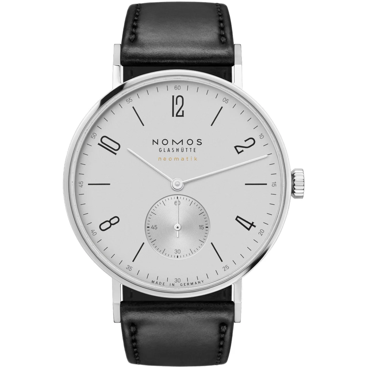 NOMOS Glashütte Tangente Neomatik 39 Platinum Gray 143 kol saati