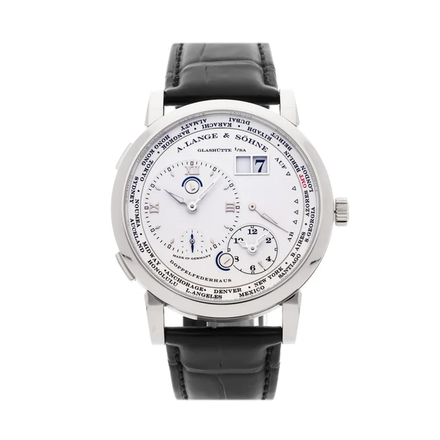 A. Lange & Sohne Lange & Söhne Lange 1 116.039 41.9MM White Gold Silver Di A. Lange & Söhn