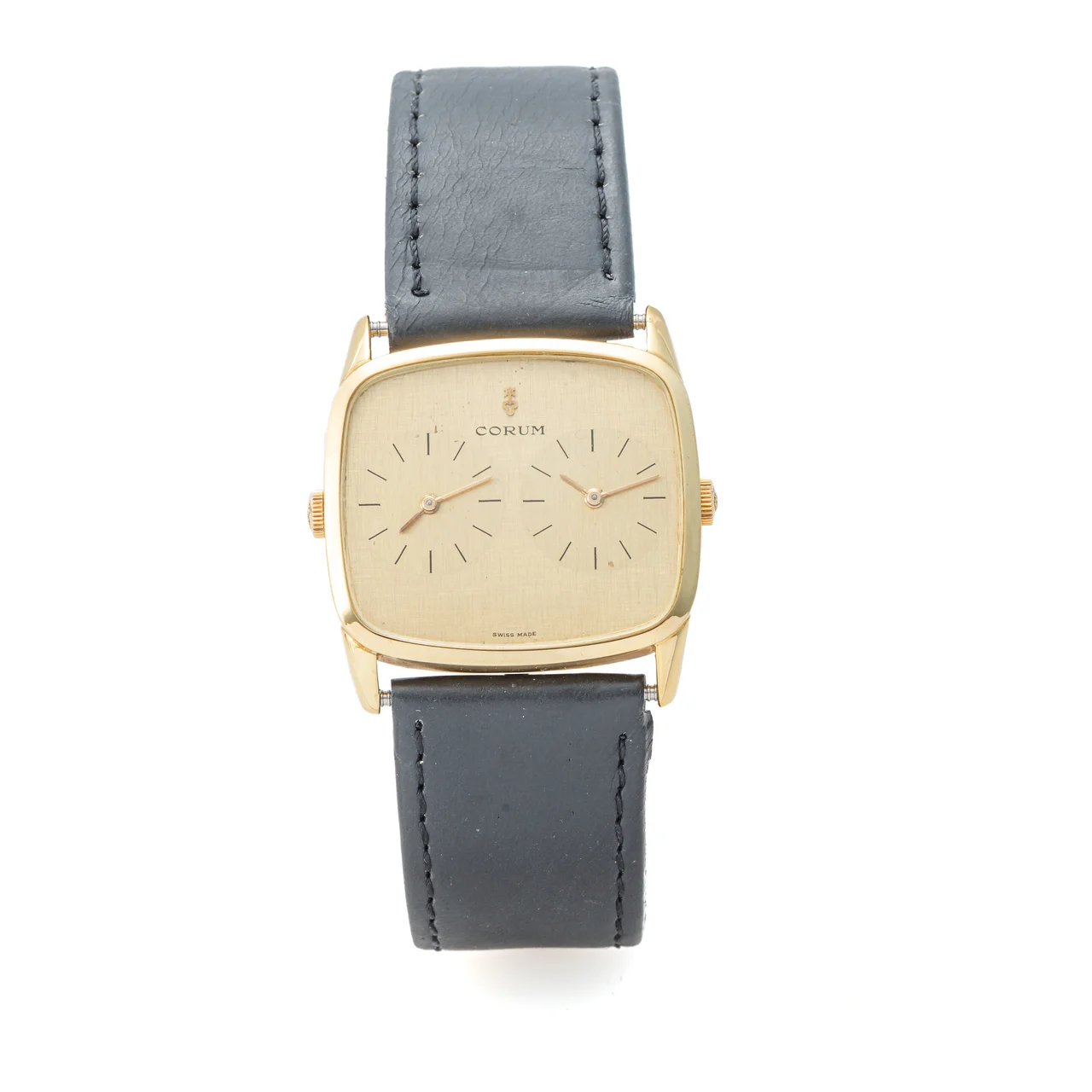 Corum CORUM, REF. 16500, DUAL TIME ZONE, YELLOW GOLD kol saati