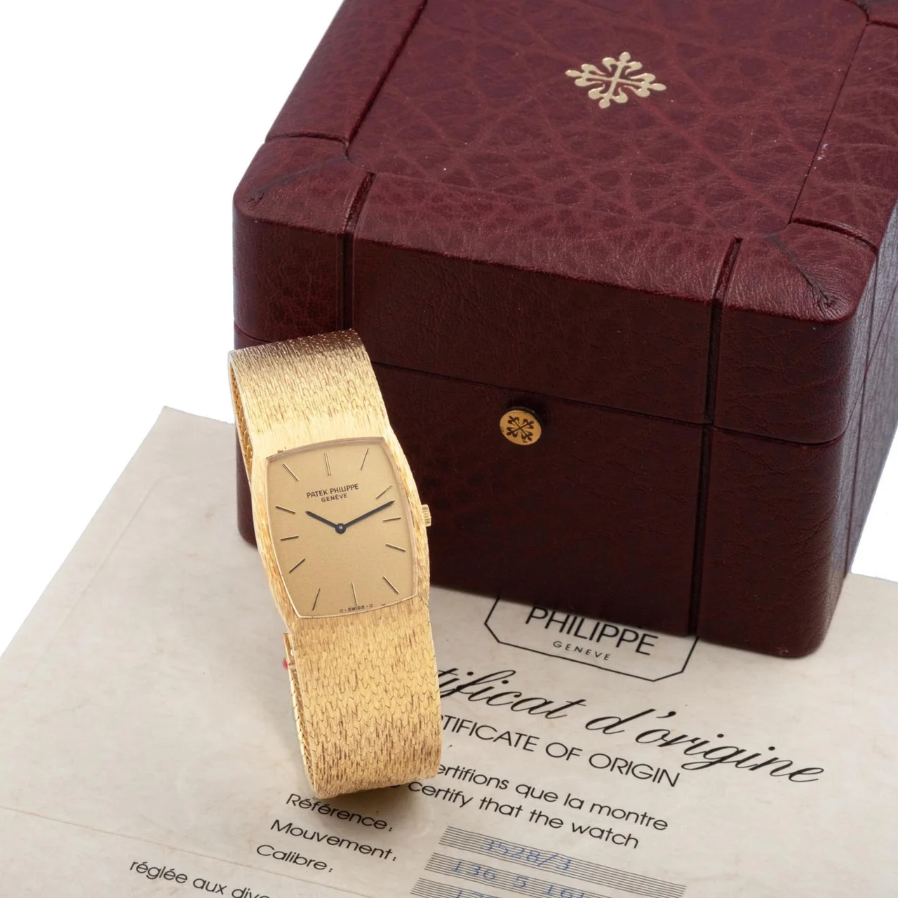 Patek Philippe PATEK PHILIPPE REF. 3528-3 WHITE GOLD kol saati