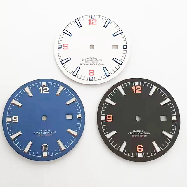 Tandorio green luminous dial suitable for 8215 2813 movement Half Sterile 5084515054972 ko