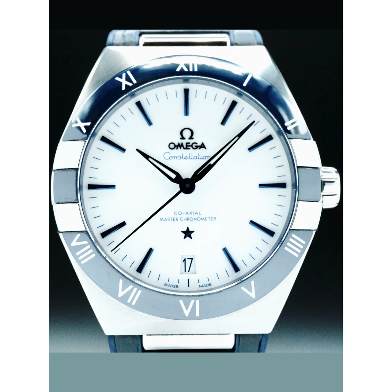 OMEGA Constellation Co-axial Master Chronometer White Dial 41mm POC210000076324 41 mm kol saati