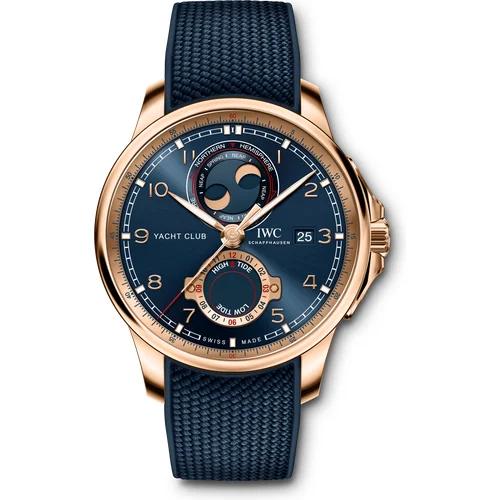 IWC Portugieser Yacht Club Moon & Tide IW344001 kol saati