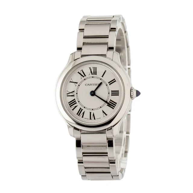 Cartier Ronde Must De WSRN0033 Stainless Steel kol saati