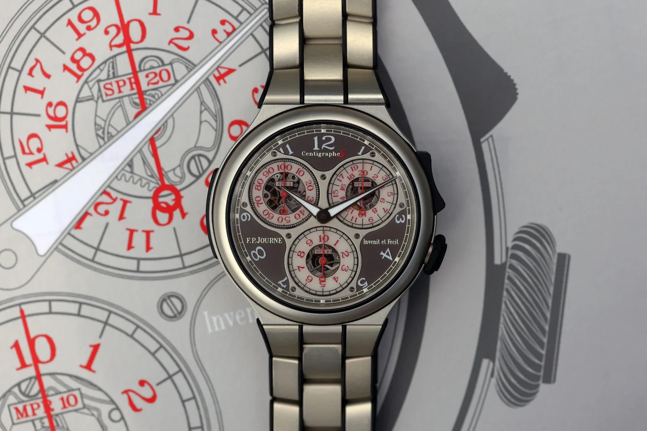 F.P. Journe Centigraphe Sport Aluminum “CTS” on Bracelet 42 mm kol saati