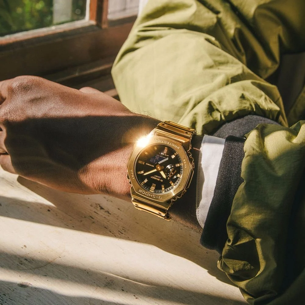 Casio G-shock G-steel GM-2100YMG-9ADR 44.4 mm kol saati