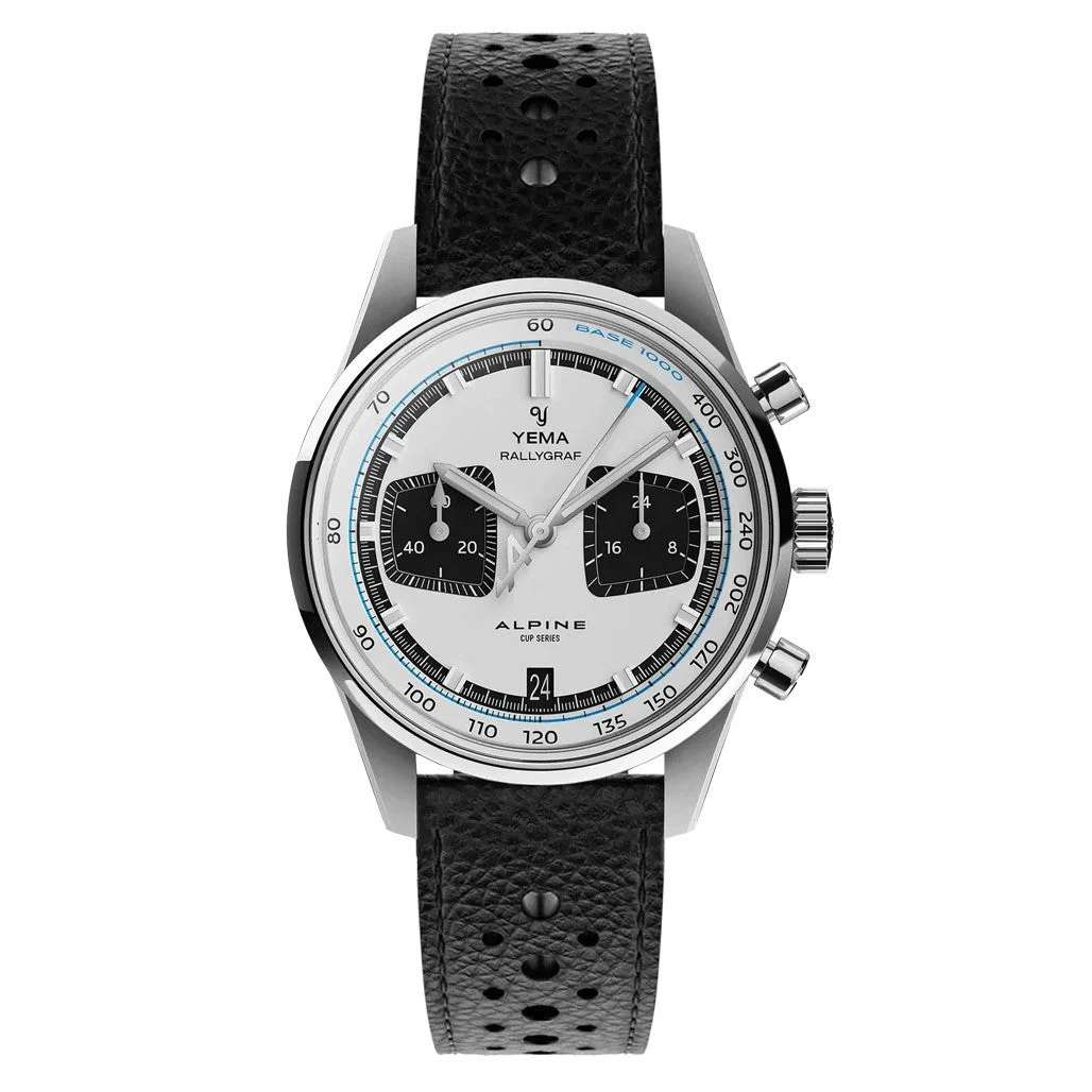 Yema Rallygraf Alpine Cup Series Meca-Quartz Chronograph # -21 YEMA-21 39 mm kol saati