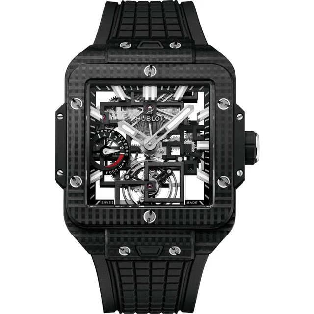 Hublot Square Bang Tourbillon 4-Day Power Reserve 3D Carbon 805.QD.0170.RX kol saati