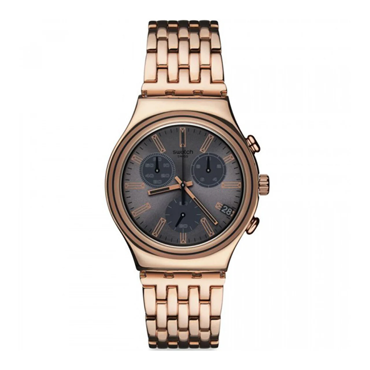 Swatch Gris En Rose Restyled YCG411GD 40 mm kol saati