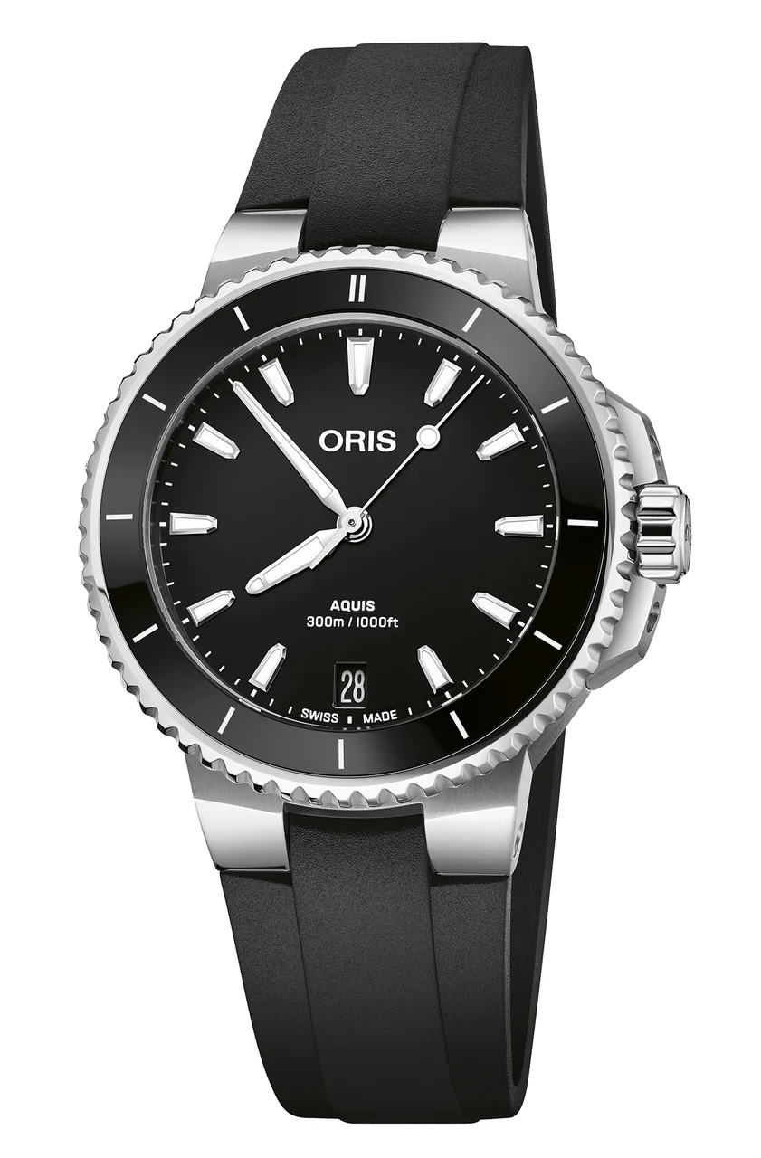 Oris Aquis Date 01 733 7792 4154-07 4 19 64FC 36.5 mm kol saati