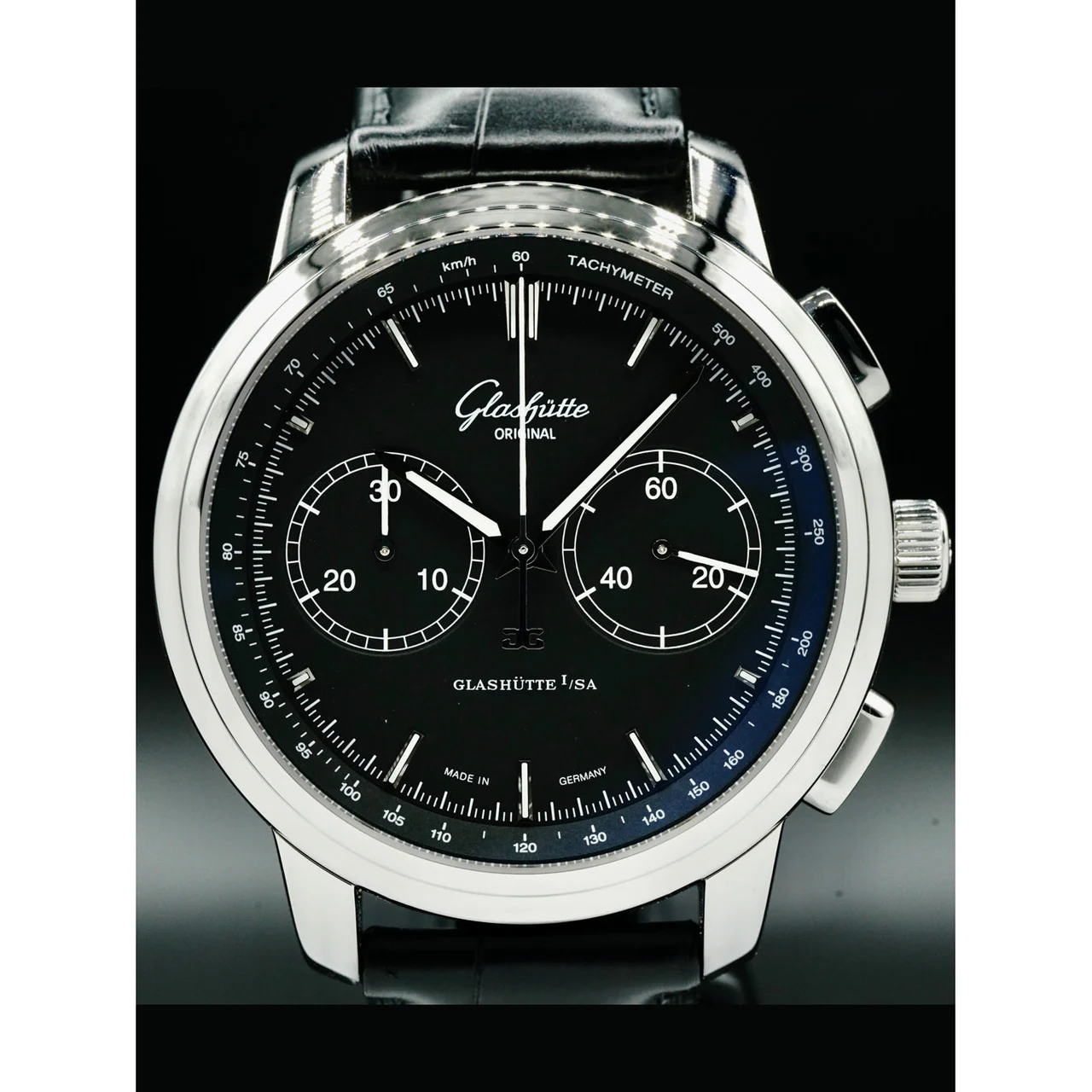 Glashutte Original Glashütte Original Senator Chronograph XL 39-34-20-42-04 210000035543 kol saati