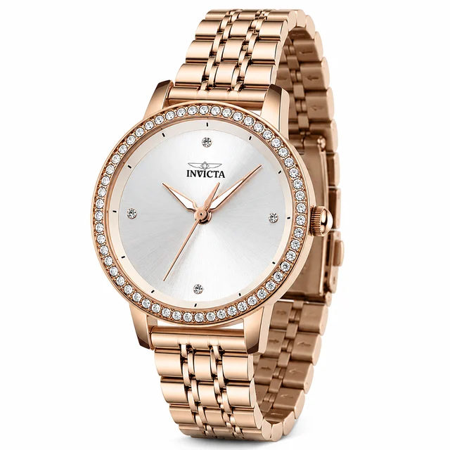 Invicta Celestial Watch - 31mm, Rose Gold (70256) kol saati