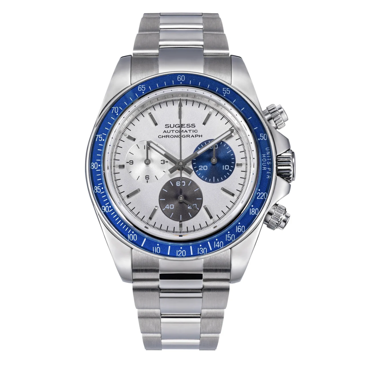 Sugess Seestern S473 Automatic Chronograph Sapphire Bezel Special D 39 mm kol saati