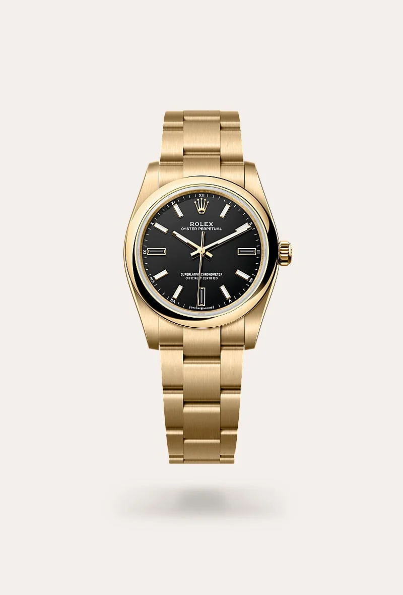 Rolex Oyster Perpetual M124208-0001 34 mm kol saati