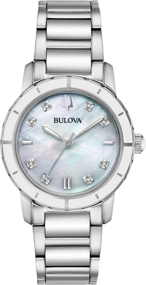 Bulova Diamonds Ladies 96P194 27 mm kol saati