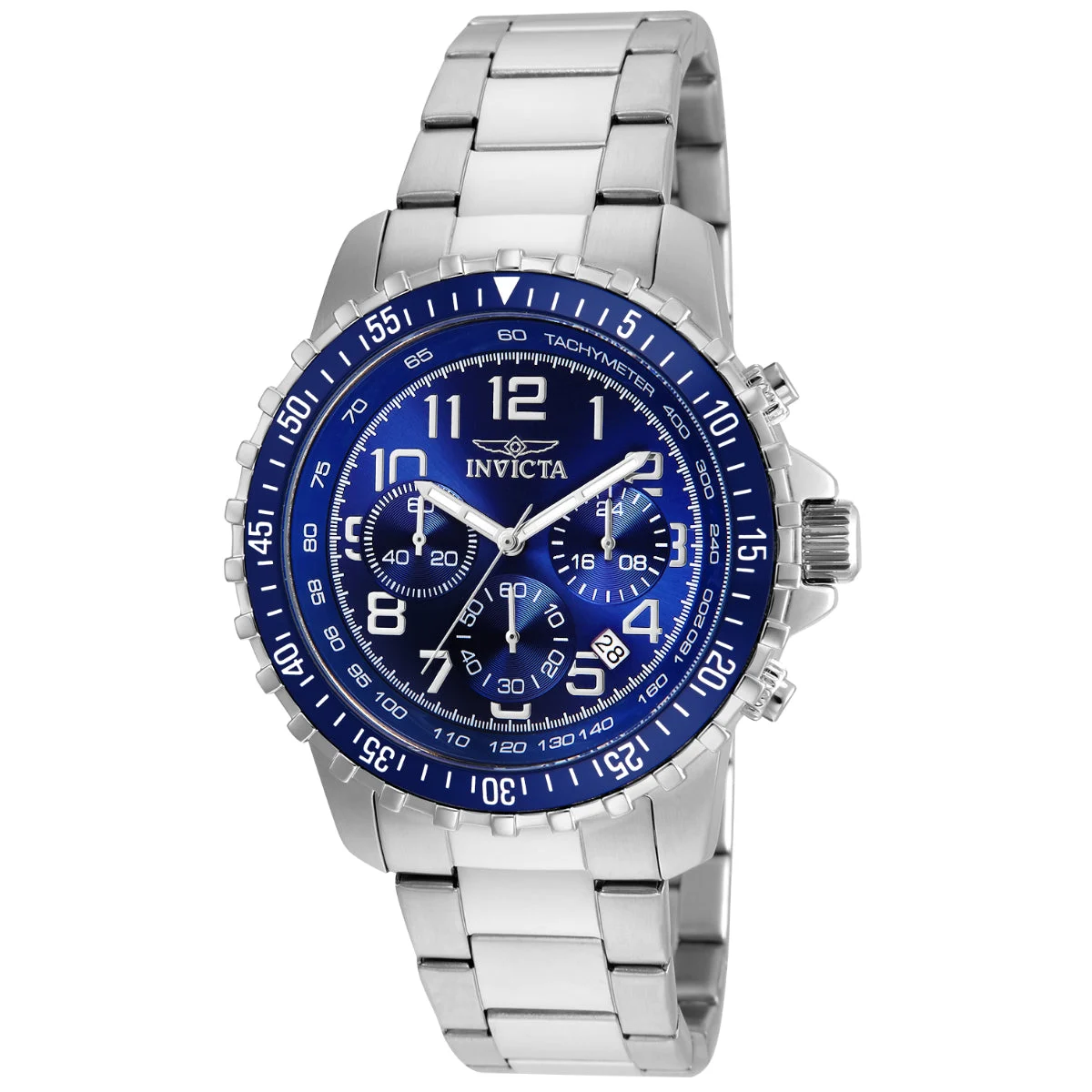 Invicta Specialty Vector Field Watch - 45mm. Steel (6621) 45 mm kol saati