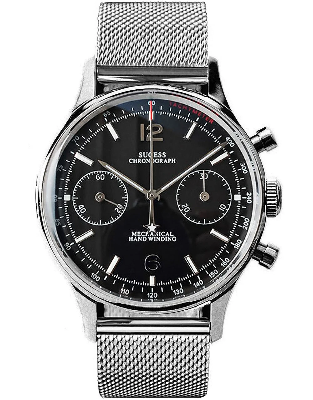 Sugess Chrono Heritage SUPAN009GN 38 mm kol saati