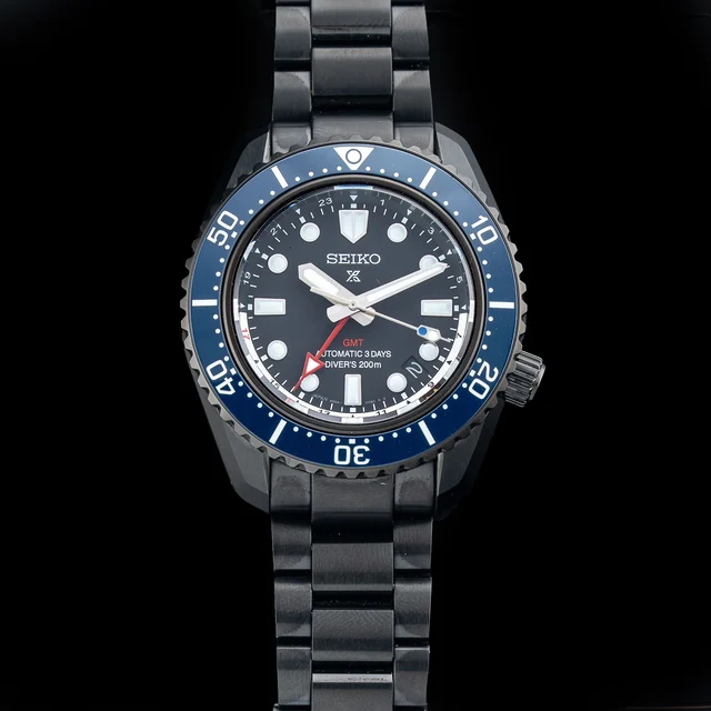 Seiko Prospex Shohei Ohtani SBEJ023 Limited Edition Prospex GMT Diver Black Dial 210009N33