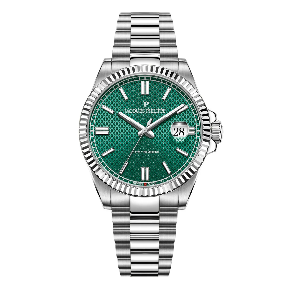 Jacques Philippe JPQGS5913X6LGV3 39 mm kol saati