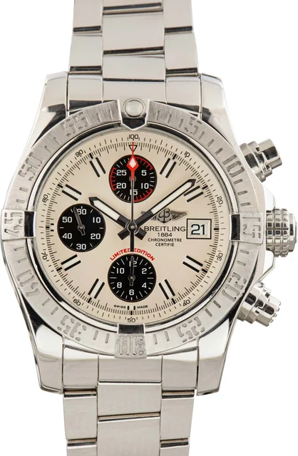 Breitling Avenger II Ivory Dial A13381 kol saati