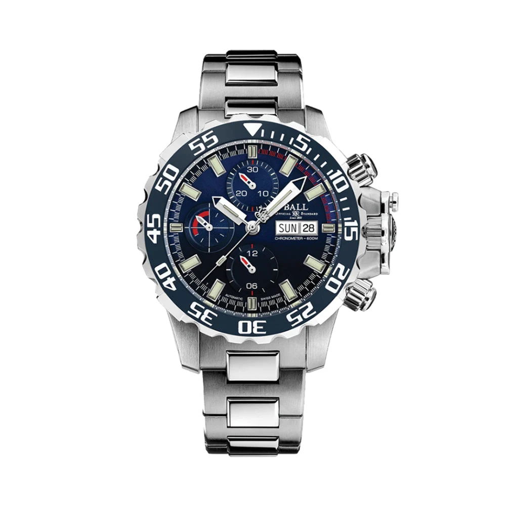 BALL Watch Engineer Hydrocarbon Titanium 42mm - Blue on Bracelet DC3226A-S3C-BE 42 mm kol saati