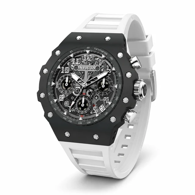 Invicta Racing Apexium Watch - 41mm, White (69618) kol saati