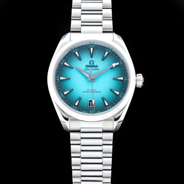 OMEGA Aqua Terra 150M Turquoise Dial 41mm 210009N35253 kol saati