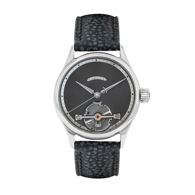 Garrick Deadbeat Seconds Frosted Black Dial S2-DBS-BK kol saati