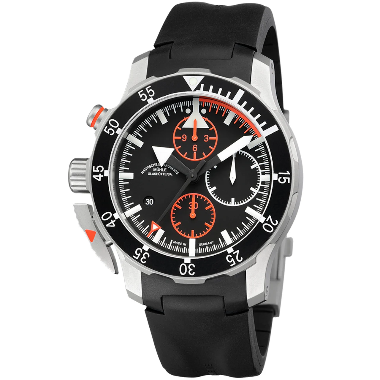 Muhle Glashutte Mühle Glashütte S.A.R. Flieger-Chronograph M1-41-33-KB kol saati