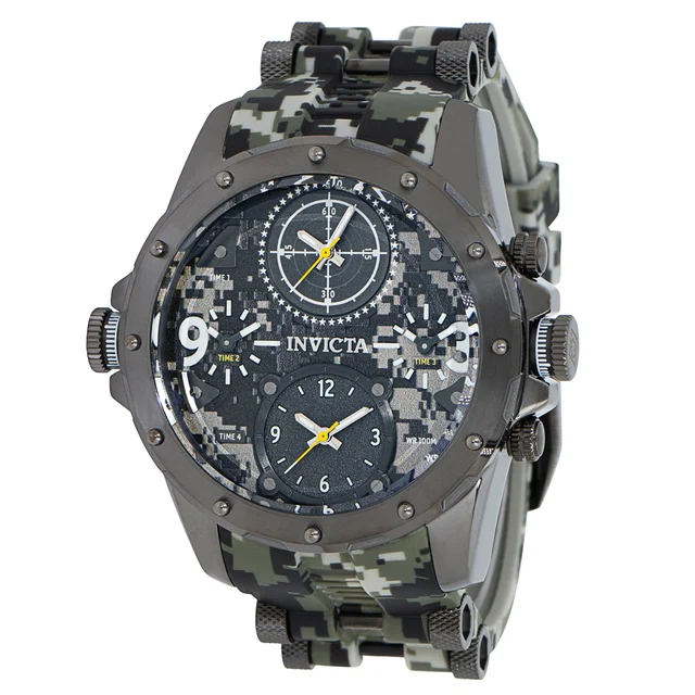 Invicta Coalition Forces Watch - 50mm, Camouflage (43768) kol saati
