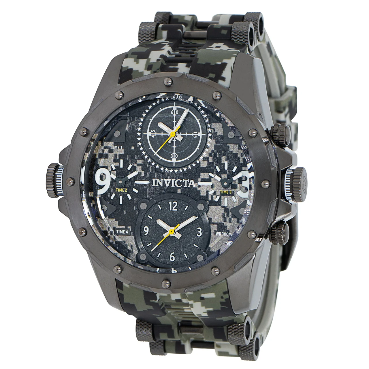 Invicta Coalition Forces Watch - 50mm, Camouflage (43768) 50 mm kol saati