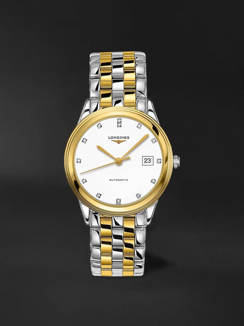 Longines Flagship L4.874.3.27.7 39 mm kol saati