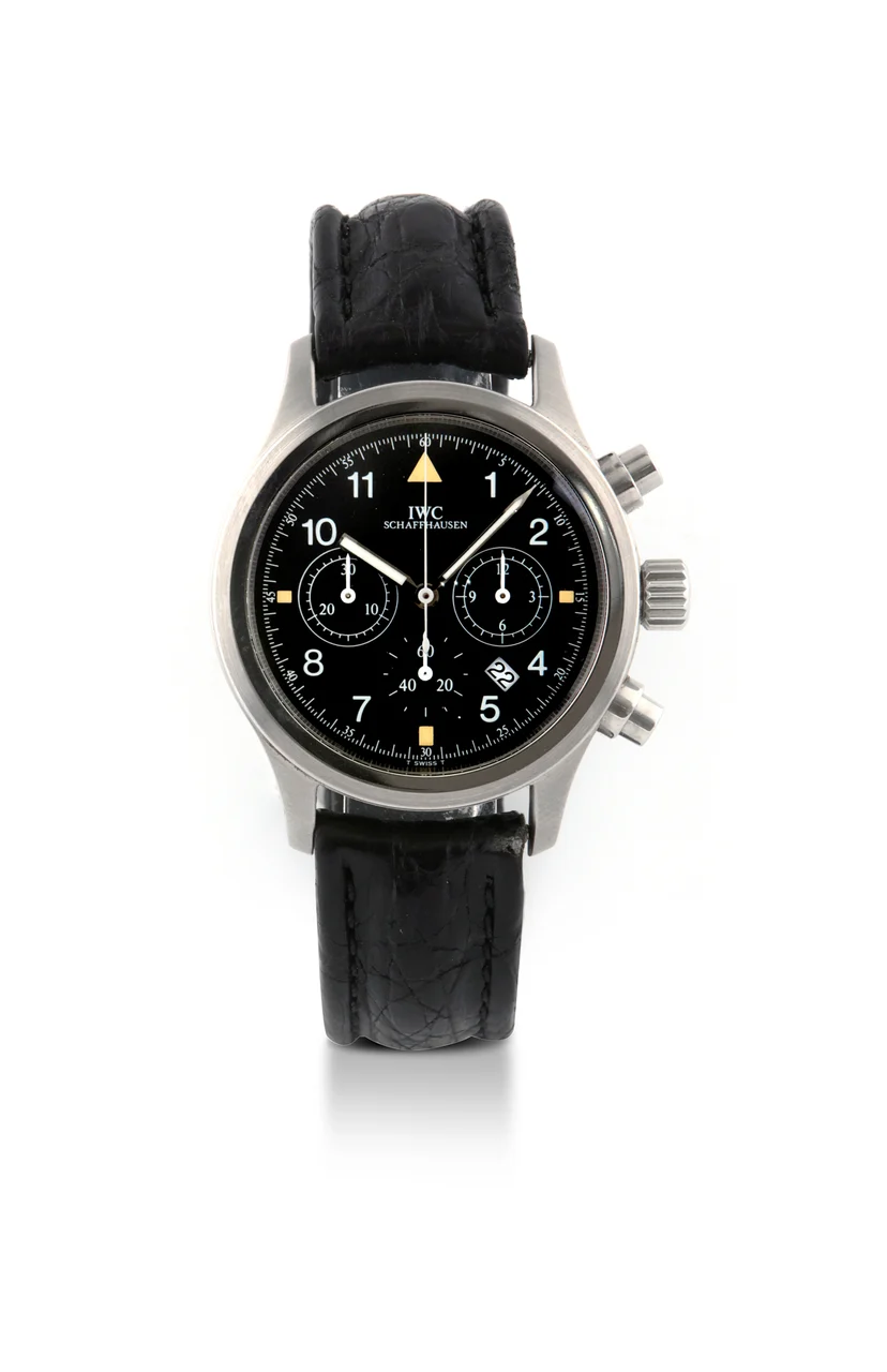 Iwc Flieger Chronograph Steel 3740 kol saati