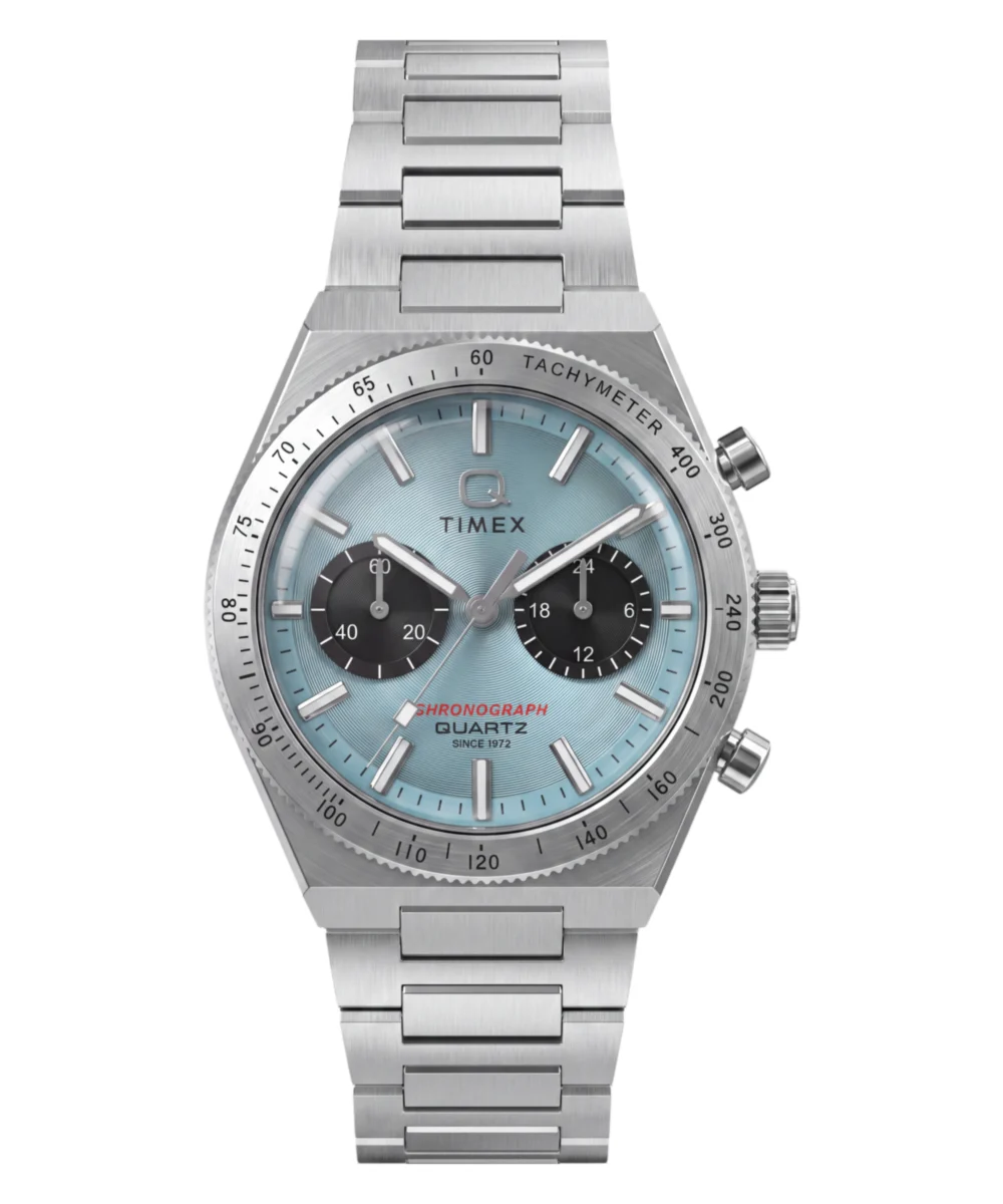 Timex Continental Chronograph 36mm Stainless Steel Bracelet Watch TW2Y92400VQ 36 mm kol saati