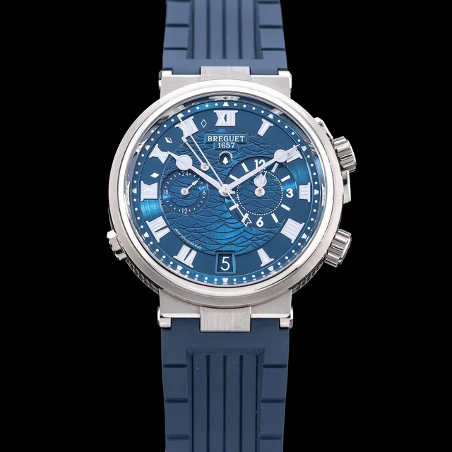 Breguet Marine Alarme Musicale 5547 210009N43361 kol saati