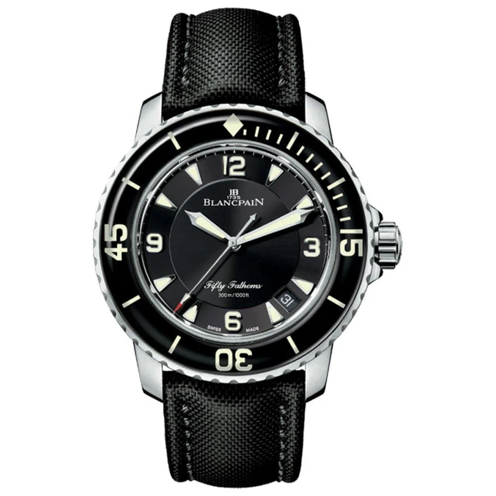 Blancpain Fifty Fathoms 5015-1130-52 45 mm kol saati
