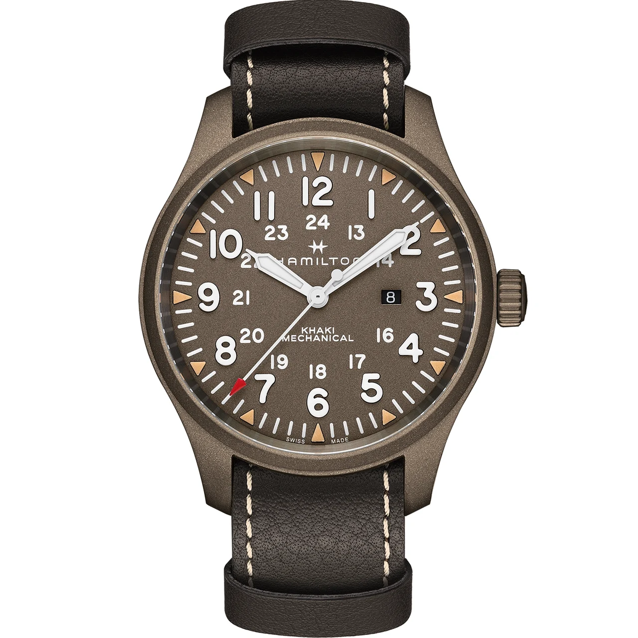 Hamilton Khaki Field Mechanical H69829560 50 mm kol saati