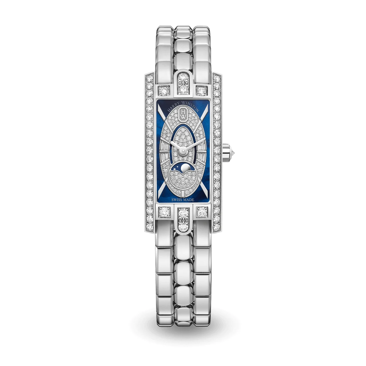 Harry Winston Avenue AVCQMP16WW008 32 mm kol saati