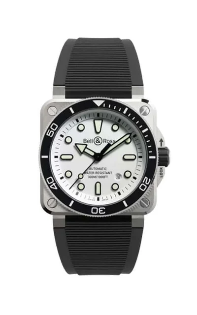 Bell & Ross Bell & Ross Br 03 BR03A-D-WH-ST/SRB kol saati
