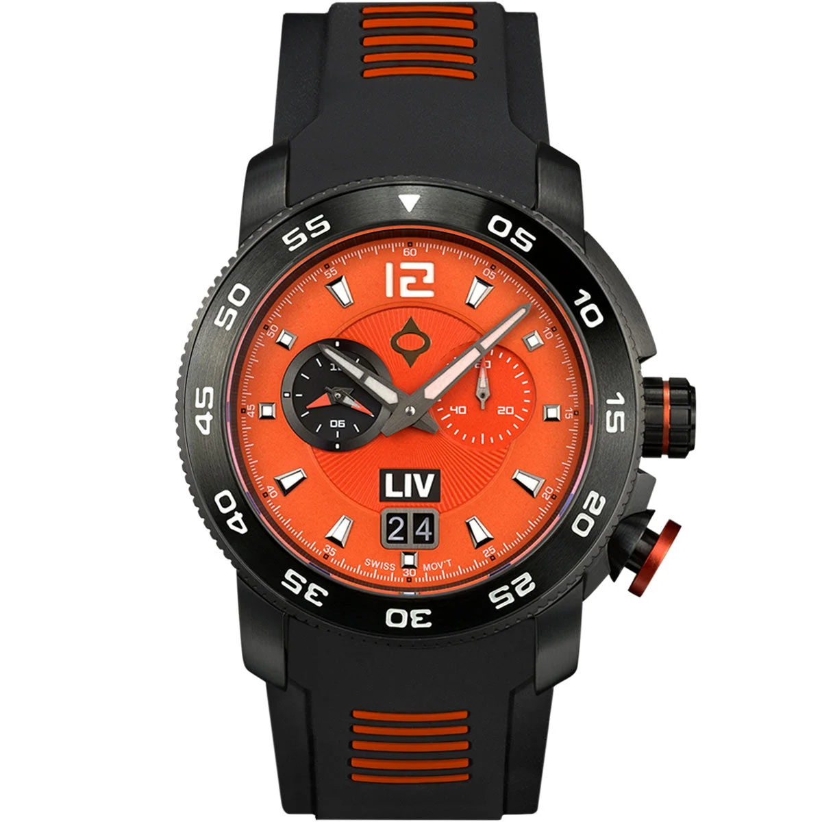 LIV Alarm 1910.43.70.SRB100 43 mm kol saati