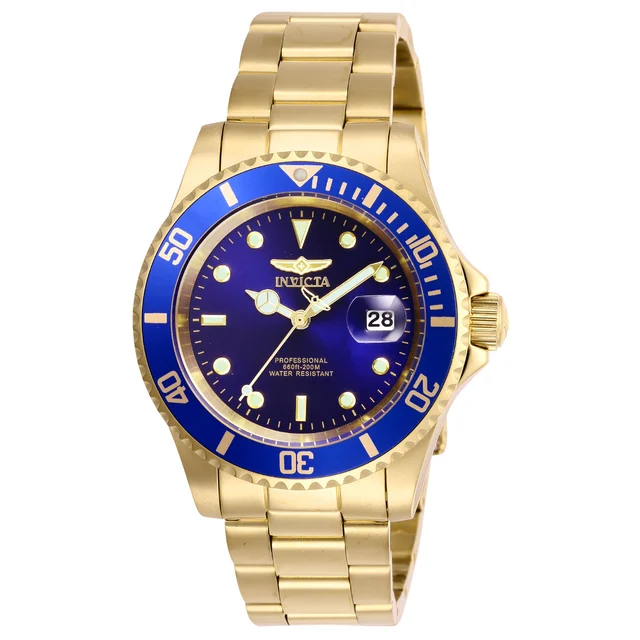 Invicta Pro Diver Coastpath Watch - 40mm. Gold (ZG-26974) kol saati