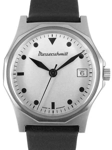 Messerschmitt Quartz Aviator Style Watch with 36mm Stainless Steel Case #ME-99S kol saati