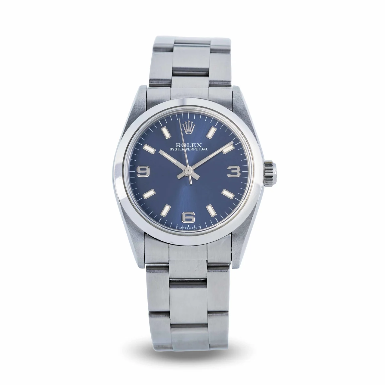 Rolex ROLEX REF. 67480 / 67400; “OYSTER PERPETUAL”; STAINLESS STEEL 31 mm kol saati