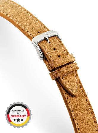 RIOS Leather Strap Franklin - Cognac - Genuine Suede 15206/RI kol saati