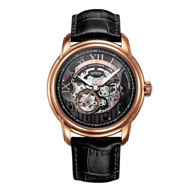 Aries Gold Toro G 9005 RG-BK2 kol saati