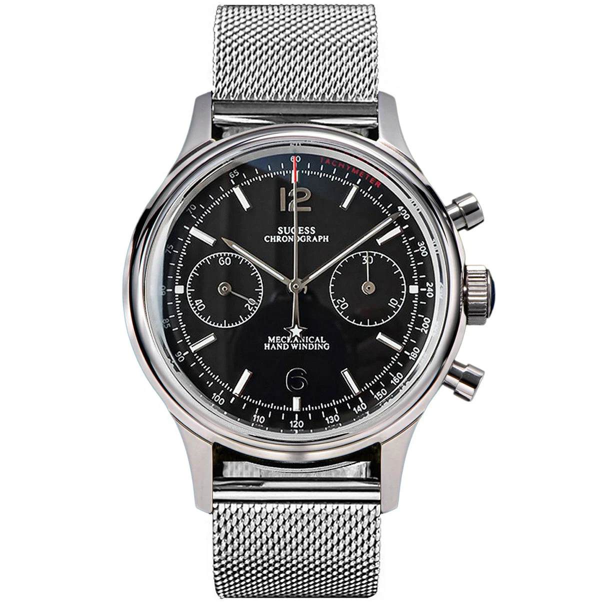 Sugess Chrono Heritage SUPAN009GN/SN V2 Bracelet 38 mm kol saati