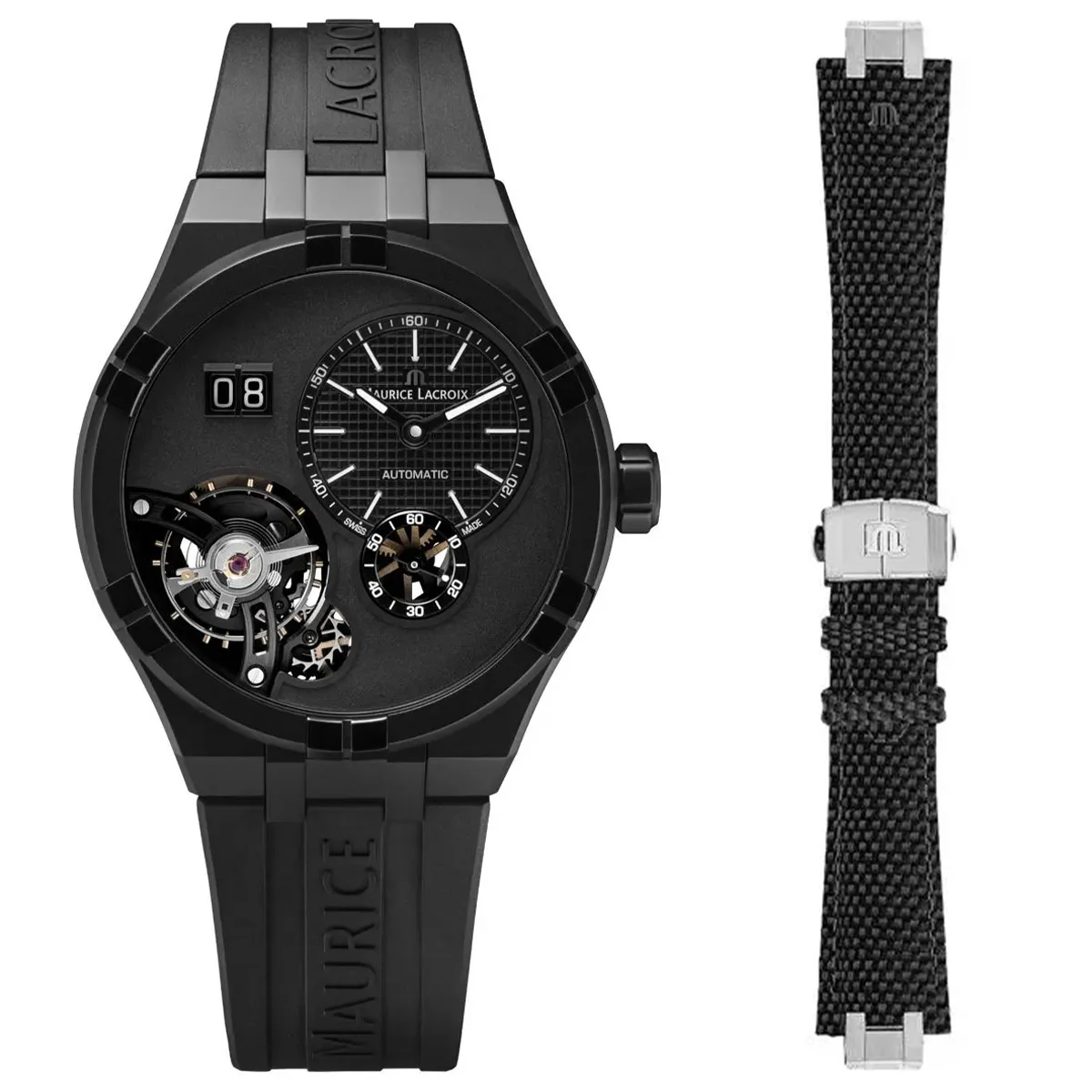 Maurice Lacroix Yedek Kordon ML-AI6118DLB0B330-2 45 mm kol saati