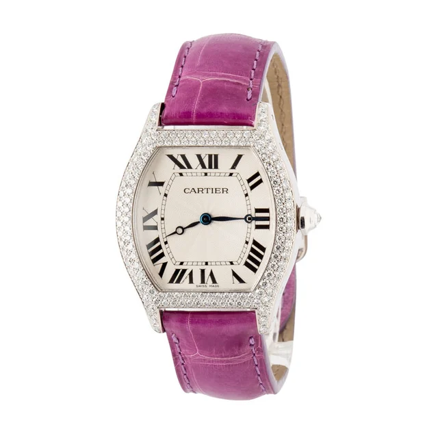 Cartier Tortue WA503851 Diamond Case kol saati